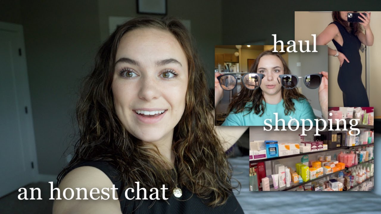 vlog // an honest chat, t.j.maxx shopping + haul