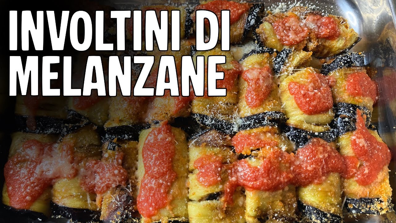 INVOLTINI DI MELANZANE di Betty e Marco - Ricetta Facile e Veloce