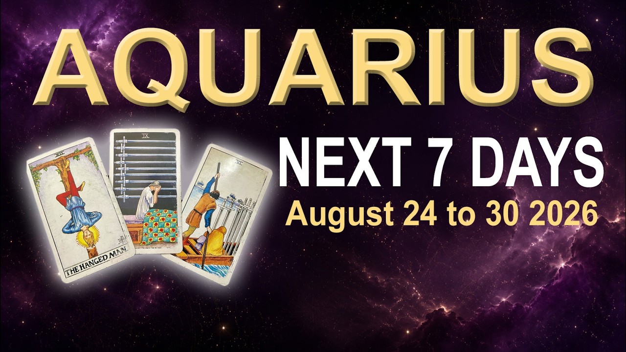 AQUARIUS Weekly Tarot Reading 