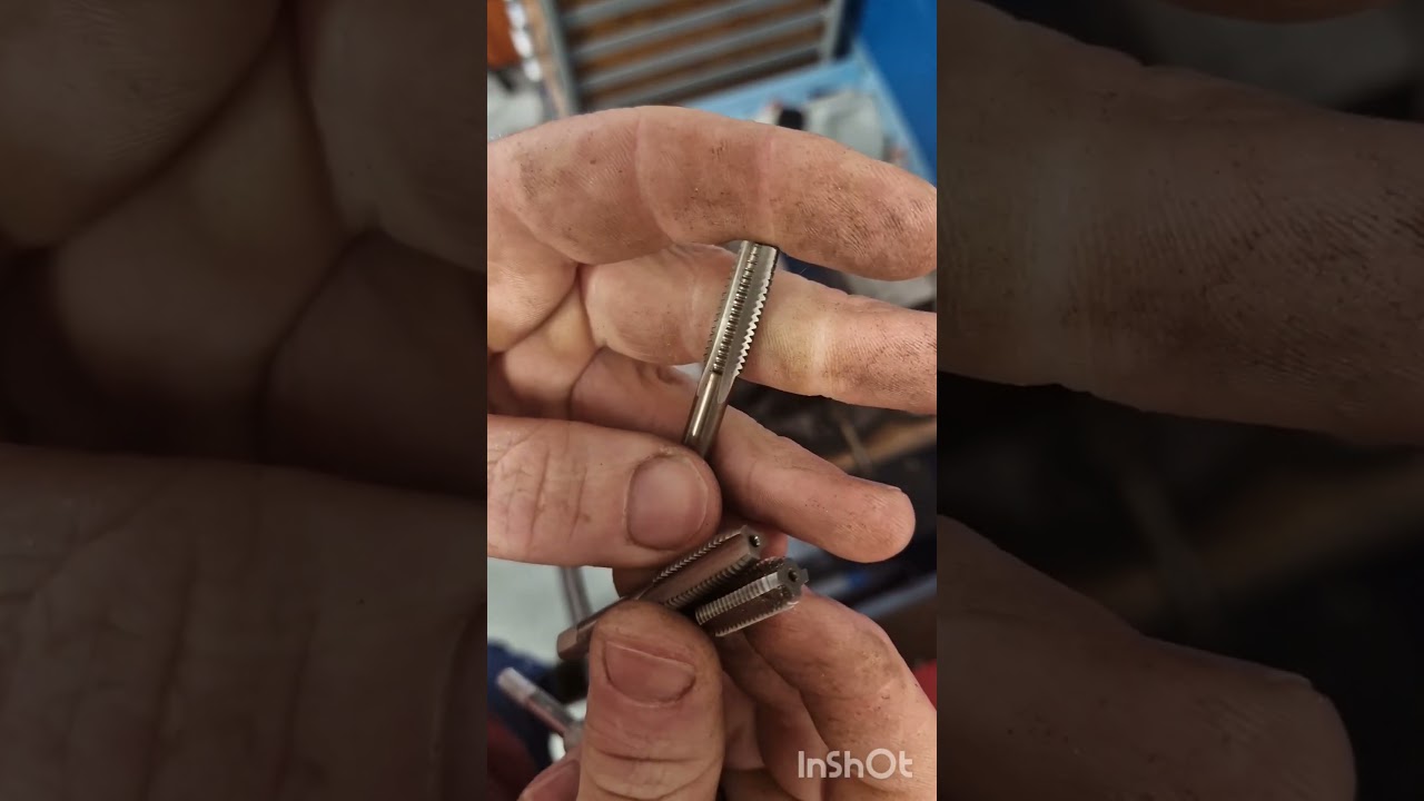 R&eacute;aliser un Taraudage ? Je t'explique comment on fait en moins de 1 minute 😉🔩