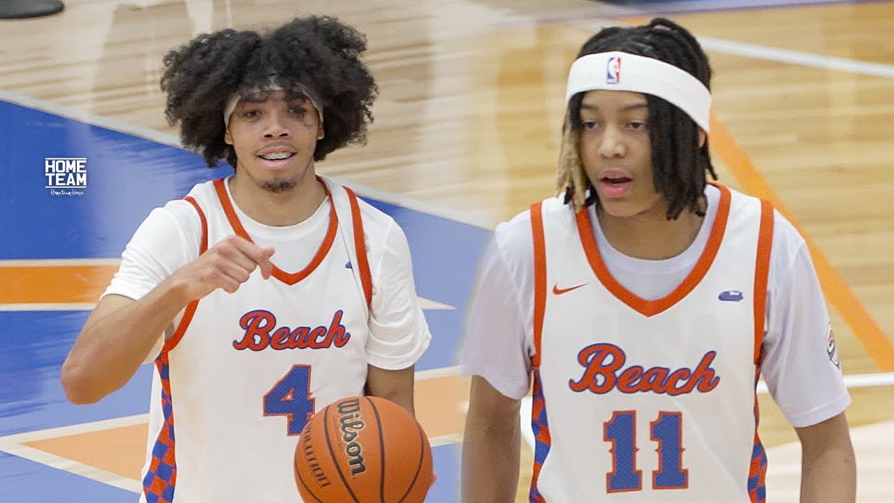 Tyran Stokes, JJ Crawford and Rainier Beach vs Bishop Blanchet