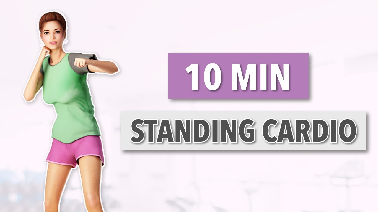 10 Min Punching Calories – Standing Cardio Workout