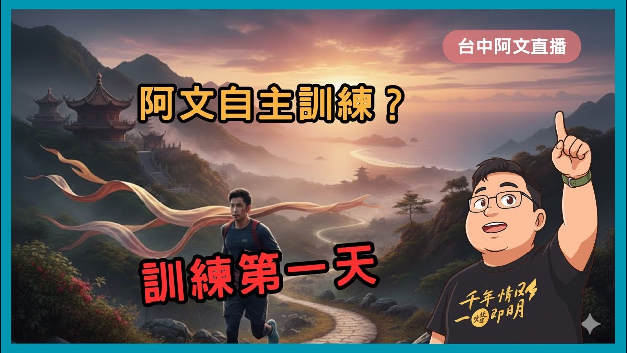 台中阿文遶境特訓曝！🔥 意志力挑戰！#媽祖遶境  Mazu Pilgrimage #2026