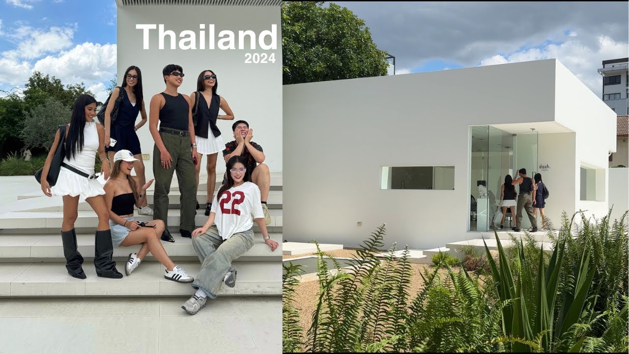Girls Trip in Thailand • bangkok shopping, aesthetic cafes,  yummy thai food 🍰🥘