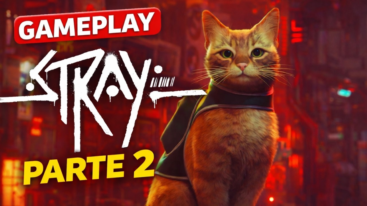 STRAY Gameplay PS4 | Parte 2 | Explorando a Cidade