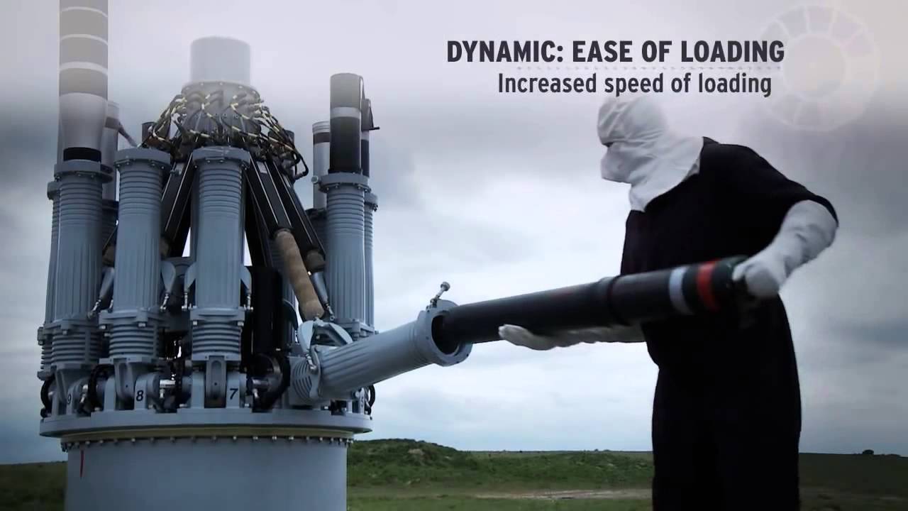 Chemring - Centurion Multi-Role Trainable Naval Launcher Technical Firing [720p]