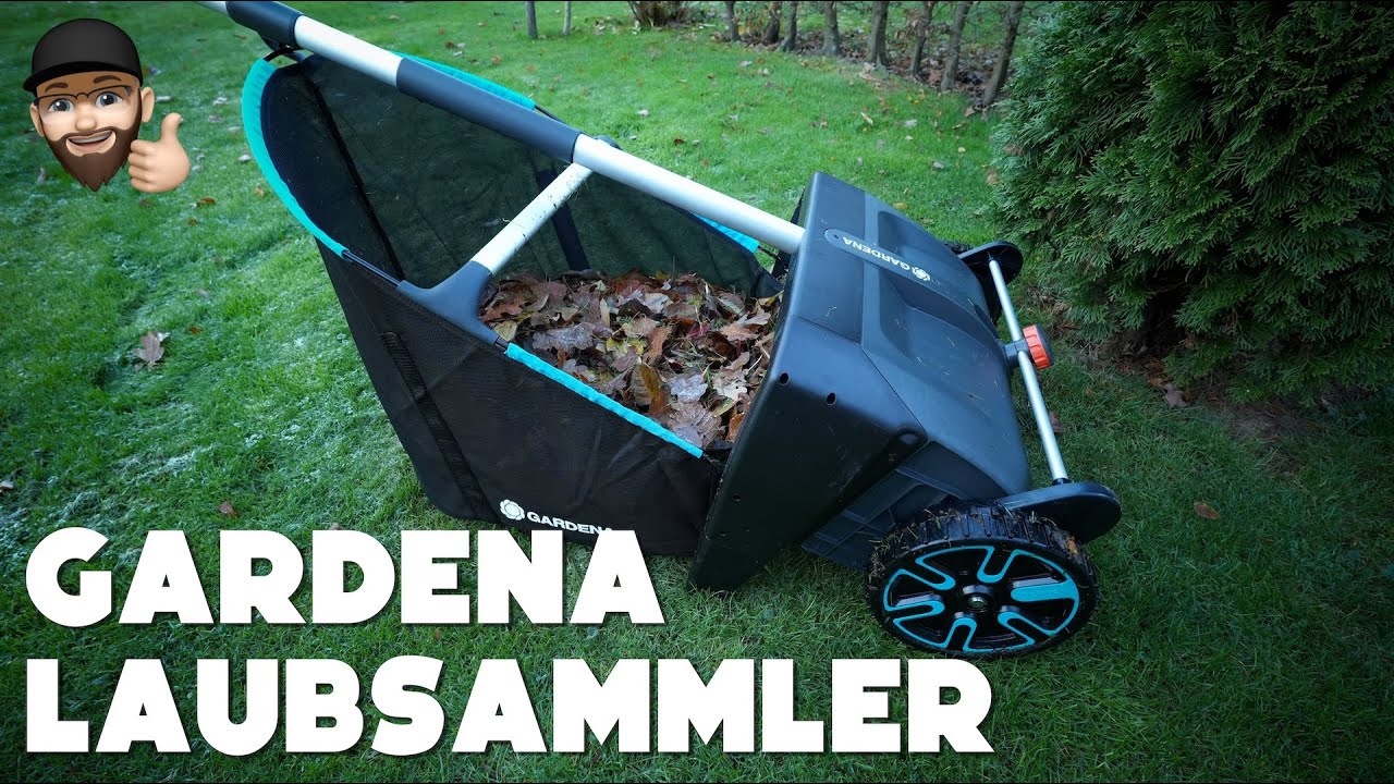 Gardena Laubsammler - Aufbau & erster Test