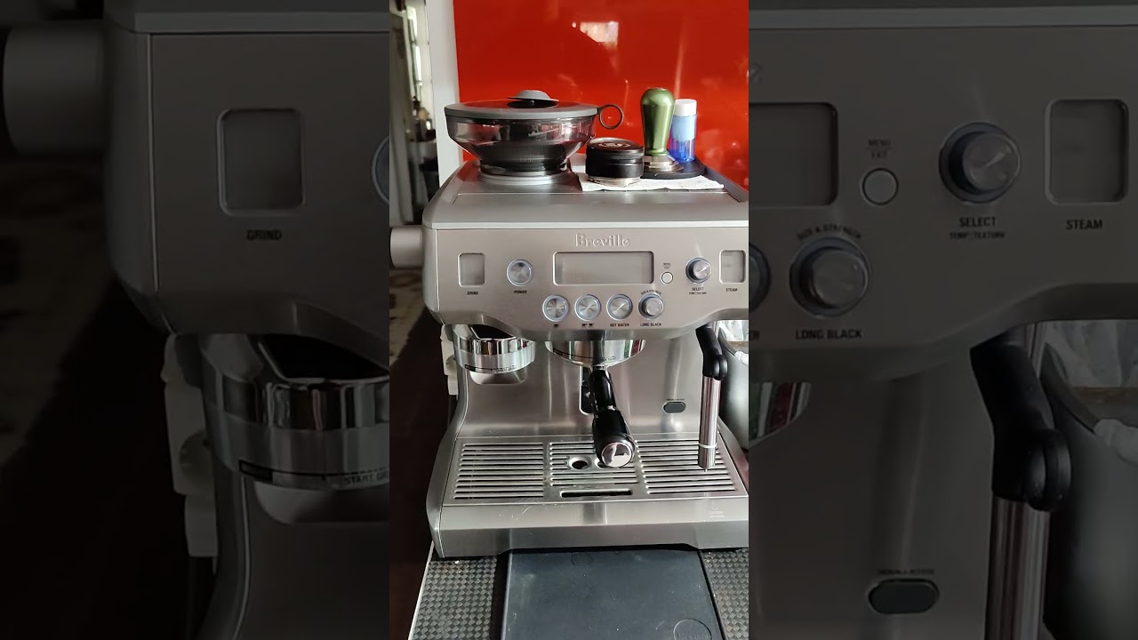 Breville Oracle BES980 Service Menu, Accessing Error Codes, Cup counter, clearing Descale message