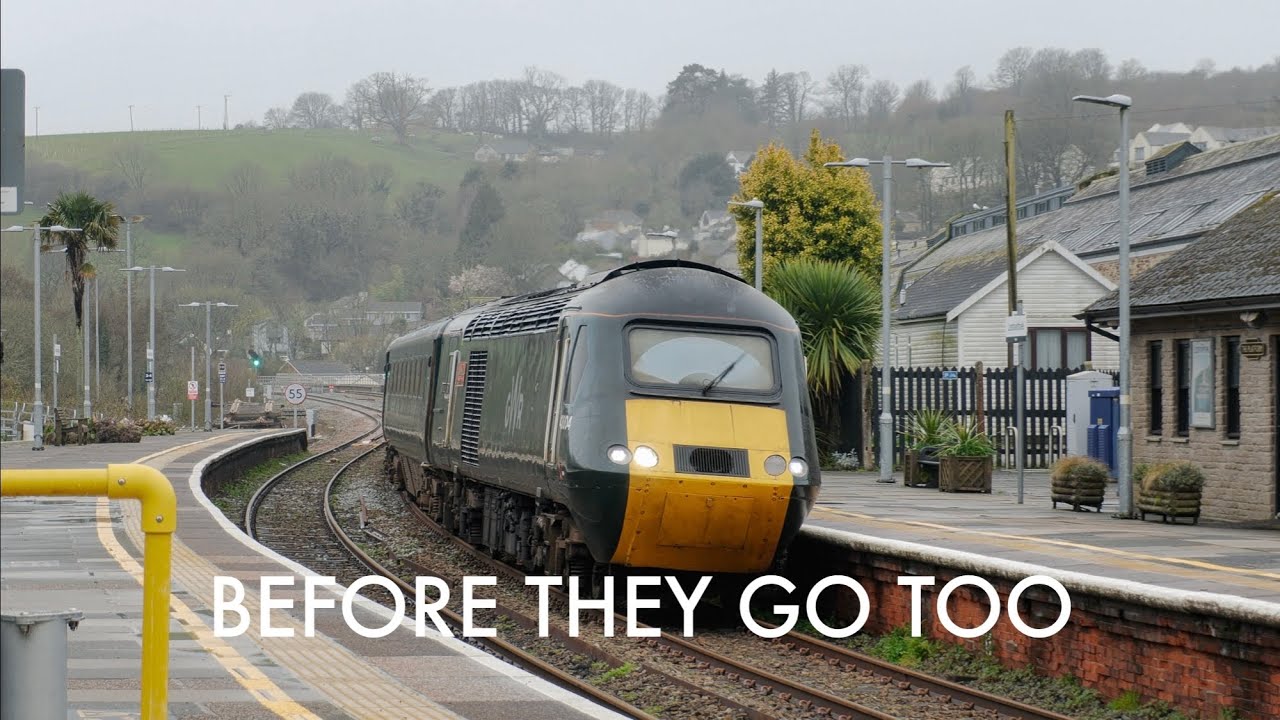 Abandoned Semaphores Signals & GWR Castle Class HSTs at Lostwithiel - 2024
