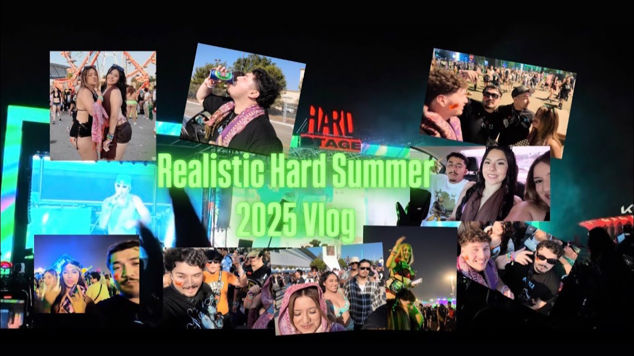 Hard Summer 2025 Vlog!!