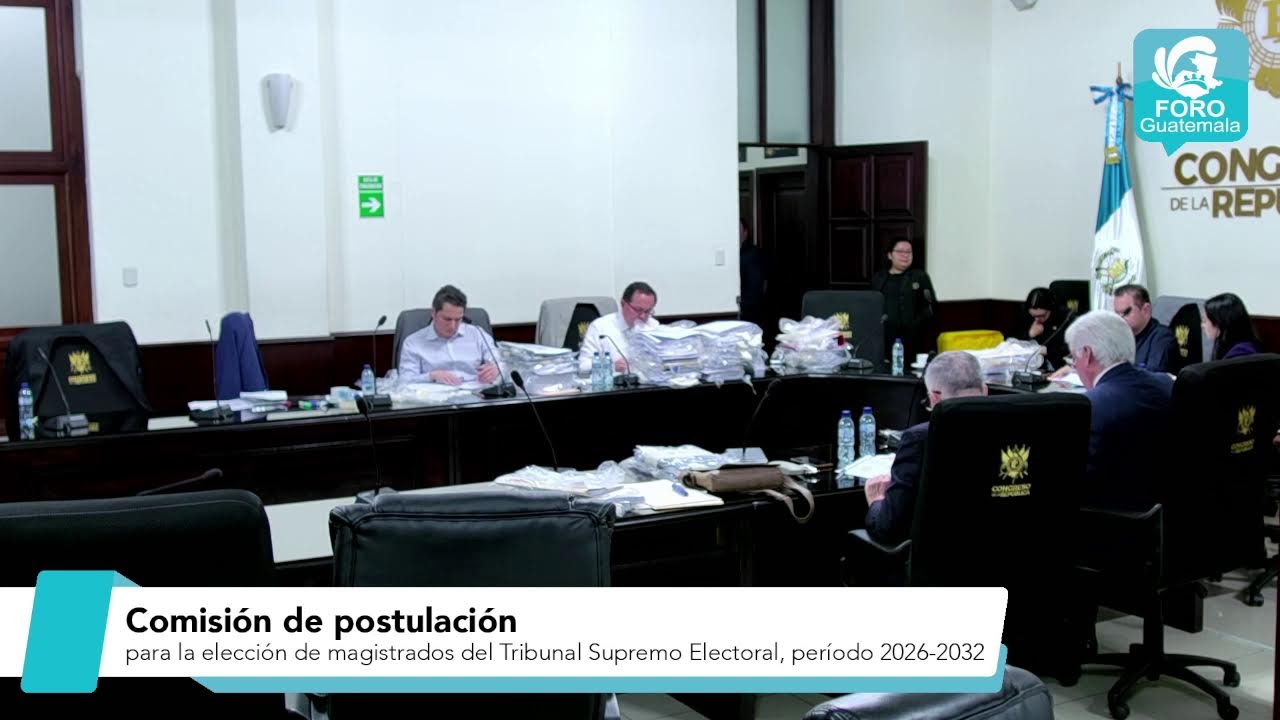 Comisión de Postulación TSE 13FEB2026
