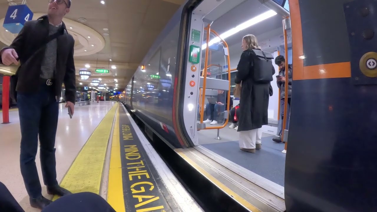 Left behind at Charing Cross, over the yellow line