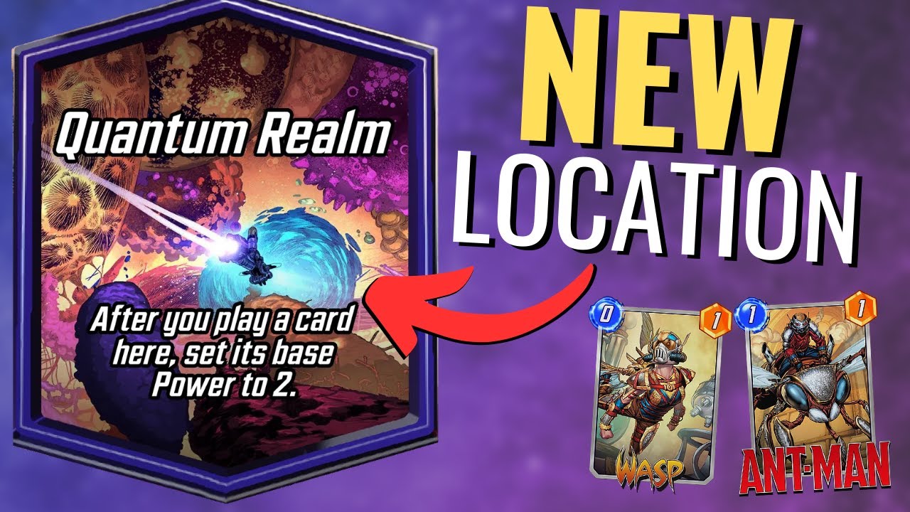 Top 5 Decks For QUANTUM REALM! | Marvel Snap Featured Location