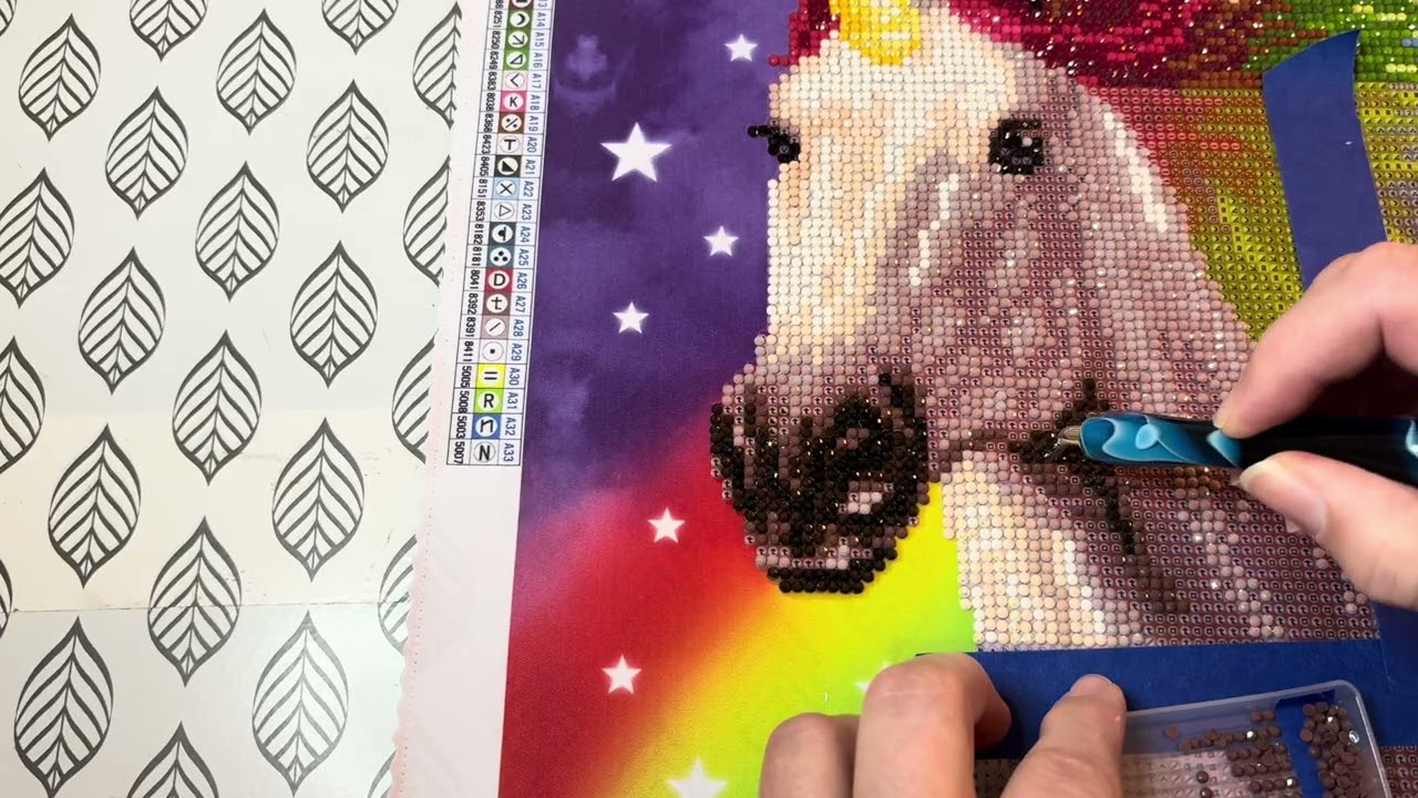 Diamond Dotz Rainbow Unicorn Part 10