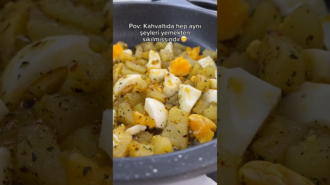 Kahvaltıda bir değişiklik arayanlar buraya 😜&ccedil;ook lezzetli ve tok tutan bir tarif😋