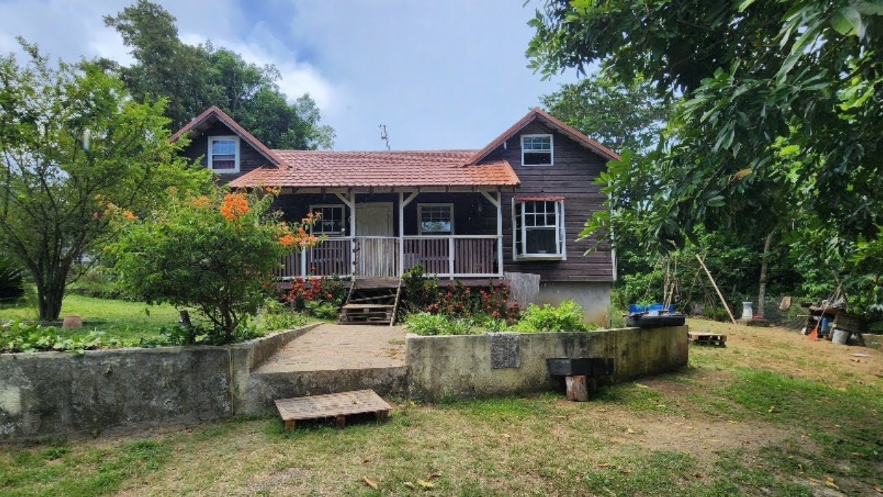 (SOLD) Cabin on 4 Acres of Land in Robin's Bay, St. Mary, Jamaica