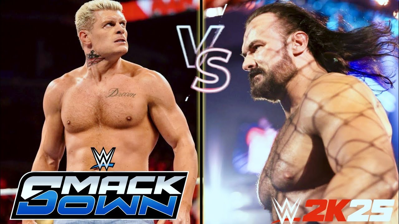 Drew McIntyre vs. Cody Rhodes: WWE  INTERCONTINENTAL Championship #wwe #wwe2k25