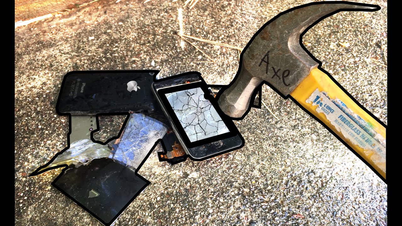 Bored Smashing - iPhone 3GS!
