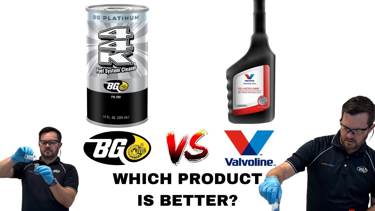 BG 44K Platinum vs Valvoline Injector Cleaner