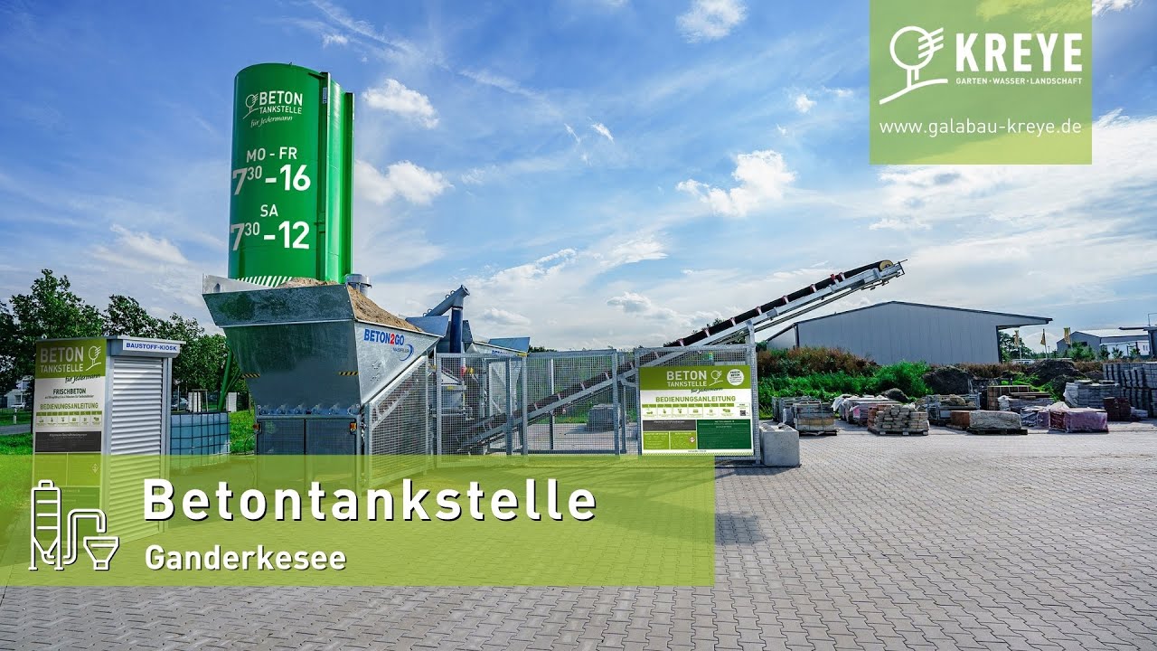 Betontankstelle Ganderkesee - Schritt-für-Schritt-Anleitung