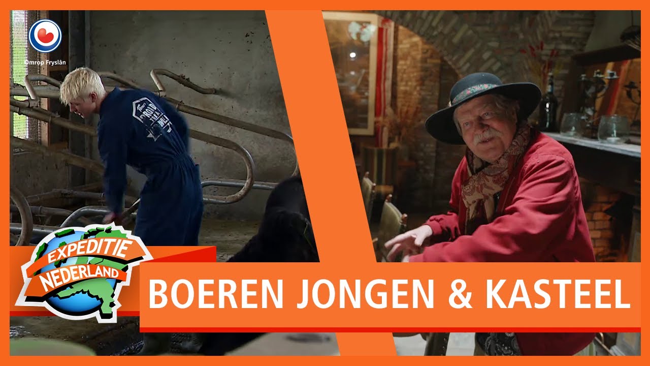 EXPEDITIE NEDERLAND: Een eigen kasteel bouwen & boerenjongen Eldert