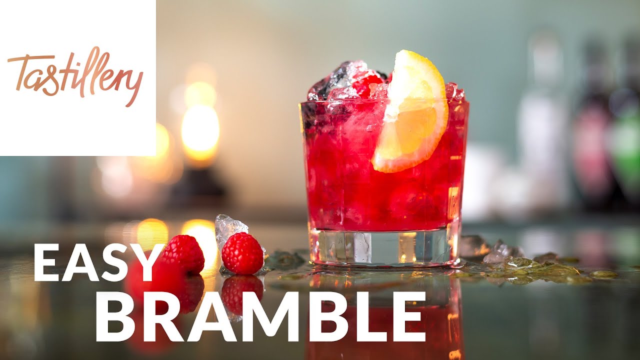 Easy Bramble Cocktail mit Bombay Bramble – Tastillery