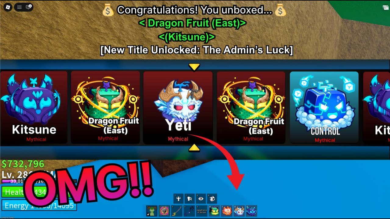 Rip_Indra Admin Gave Me INSANE Luck… Then THIS Happened | Blox Fruit