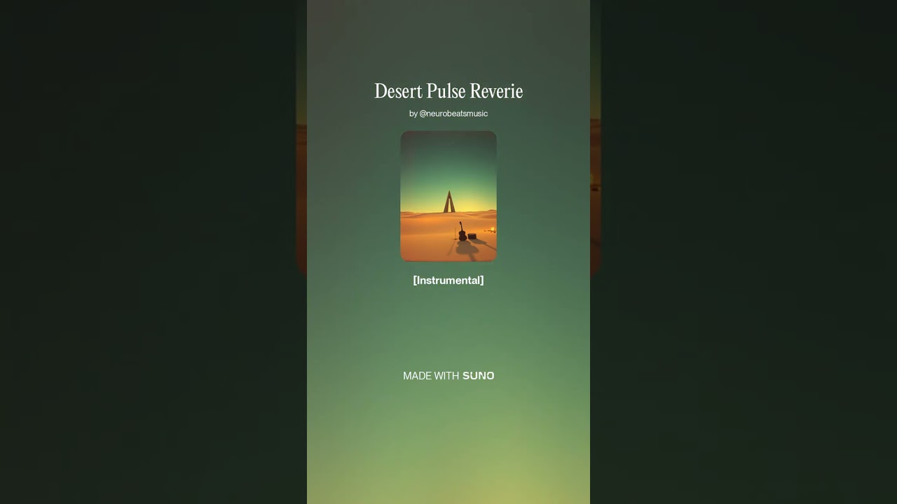 Desert Pulse Reverie | Cinematic Sufi Music
