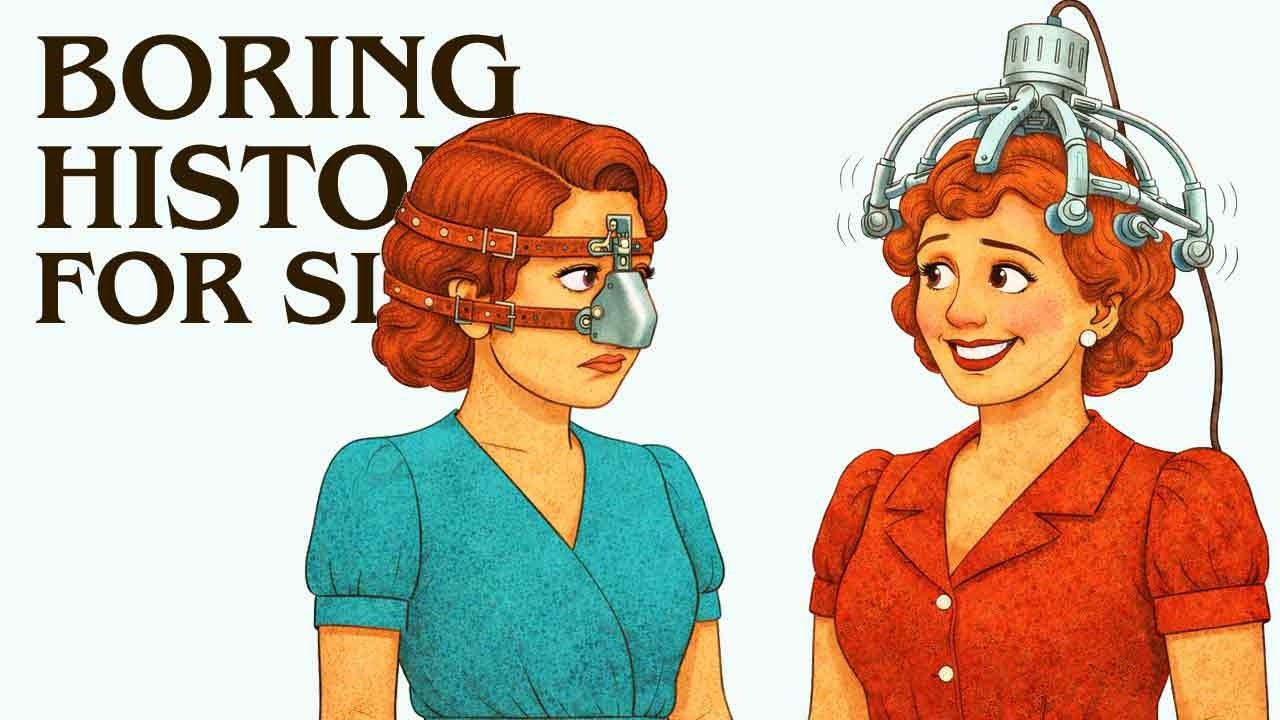 The Terrifying Beauty Gadgets Women Used in 1950s America | Boring History for Sleep