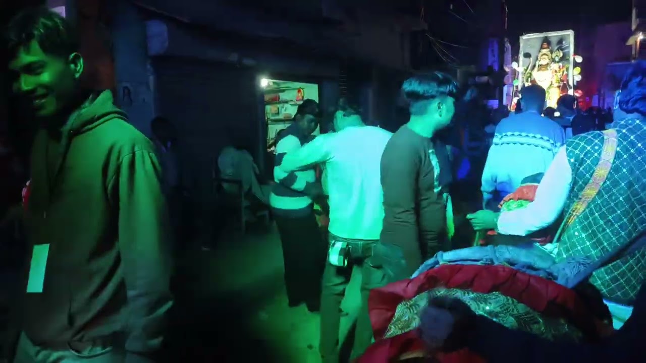 Matiari Saraswati Puja 2026 jai mata di dhol Tasa Yuba kalyan club 