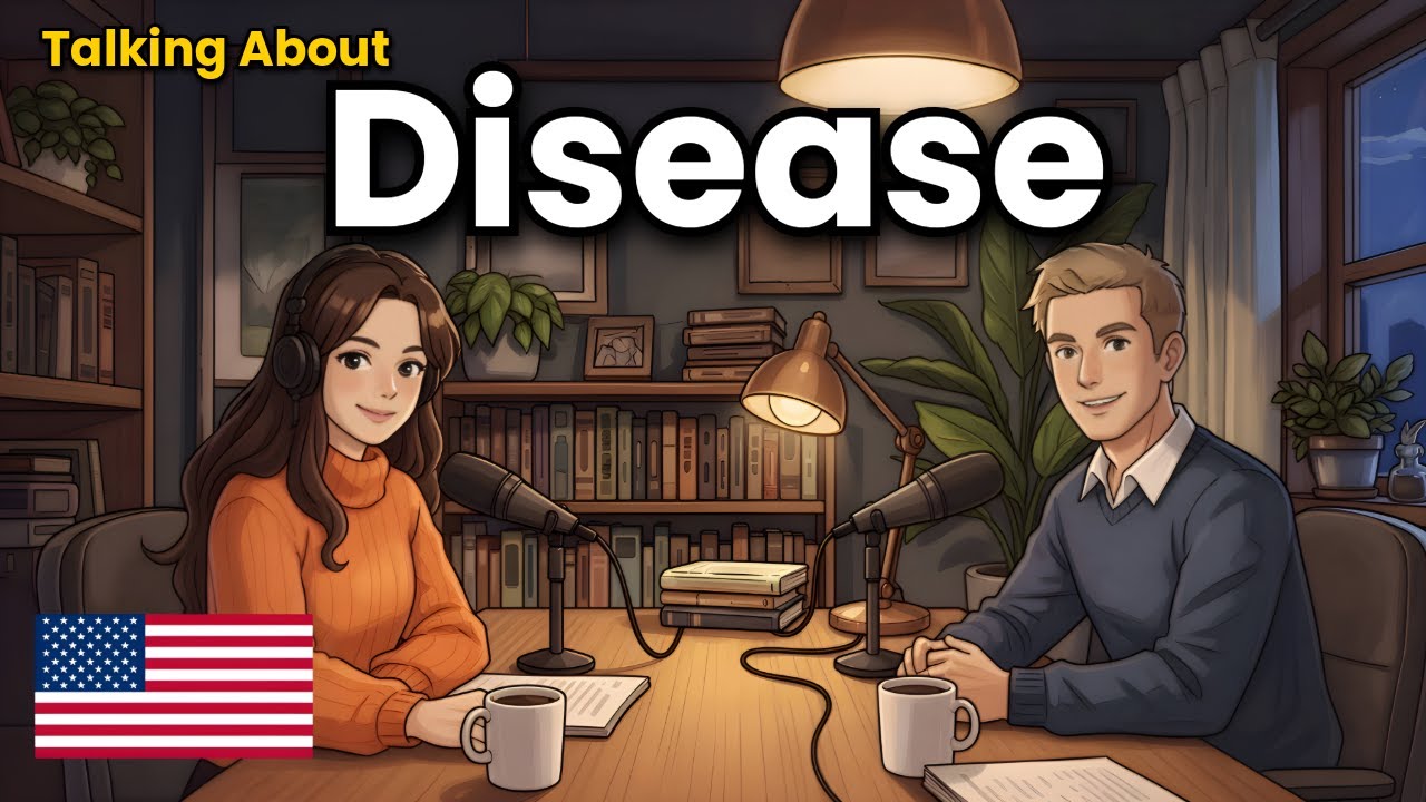How to Talk About Disease in English | English Conversation Practice