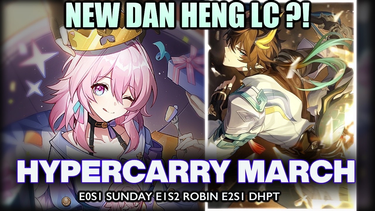 Hypercarry DPS March 7th Preservation w/ E2S1 DHPT | Honkai Star Rail 3.6 MoC | Team Showcase