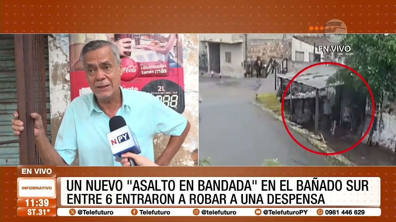 Un nuevo ''asalto en bandada'' en el Bañado Sur