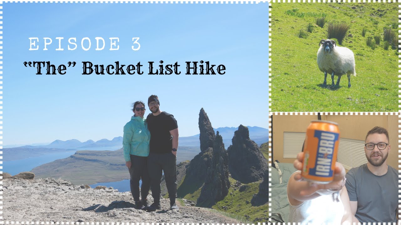Possibly the best part of our trip (The Storr) and the worst part (Marmite)...