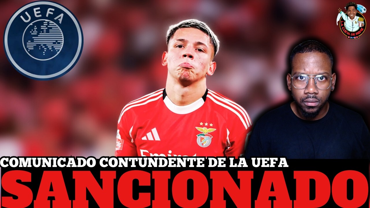 🚨ESTO ES GRAVÍSIMO🚨 UEFA SUSPENDE A PRESTIANNI POR el LÍO con VINICIUS y NO JUGARÁ en el BERNABÉU.