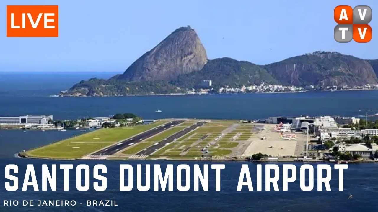 🔴LIVE- SANTOS DUMONT AIRPORT