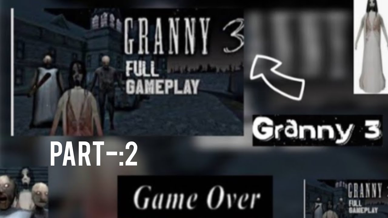 Play *Granny Chapter- 3🎮 Again* Escape kar liya😀from gate escape🎮With EASY Mode || Fix Gaming
