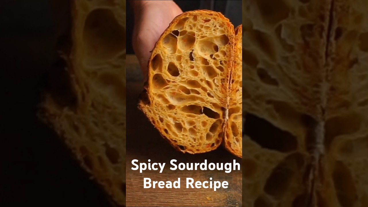 Recipe! 🌶️ Chili and Rosemary 🌿 Sourdough. #sourdough #sourdoughbread #opencrumb