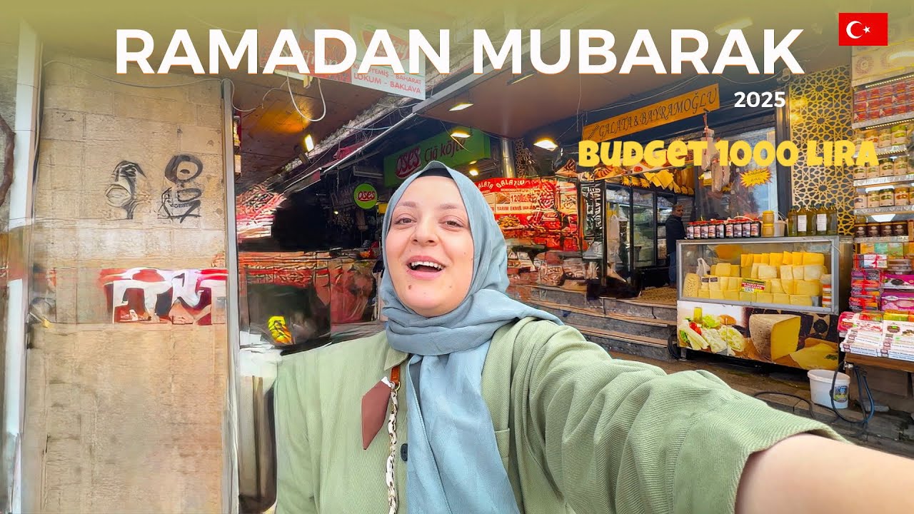 RAMADAN SHOPPING 2025 | EMINONU WHOLESALE CHEAPEST MARKET 🇹🇷| SEHERI SHOPPING 🛍️ BUDGET 1000 LIRA 😭