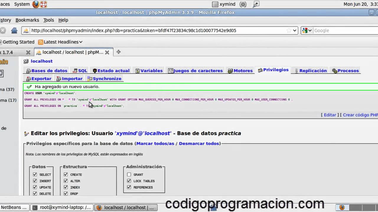 Conexi&oacute;n a Bases de datos con PHP y MySQL parte 1 (Crear base de datos)