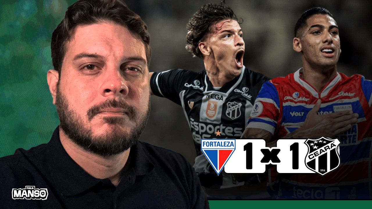 CEARÁ EMPATA no fim e FORTALEZA DEIXA ESCAPAR vantagem para grande DECISÃO | 🦁🔴🔵 x 👴🏻⚫⚪
