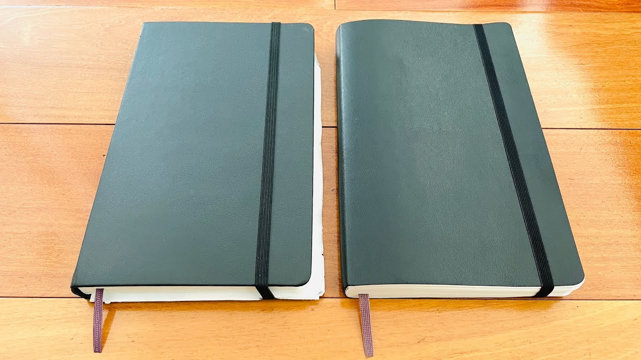 Moleskine Daily Planner Hardcover v Softcover Comparison