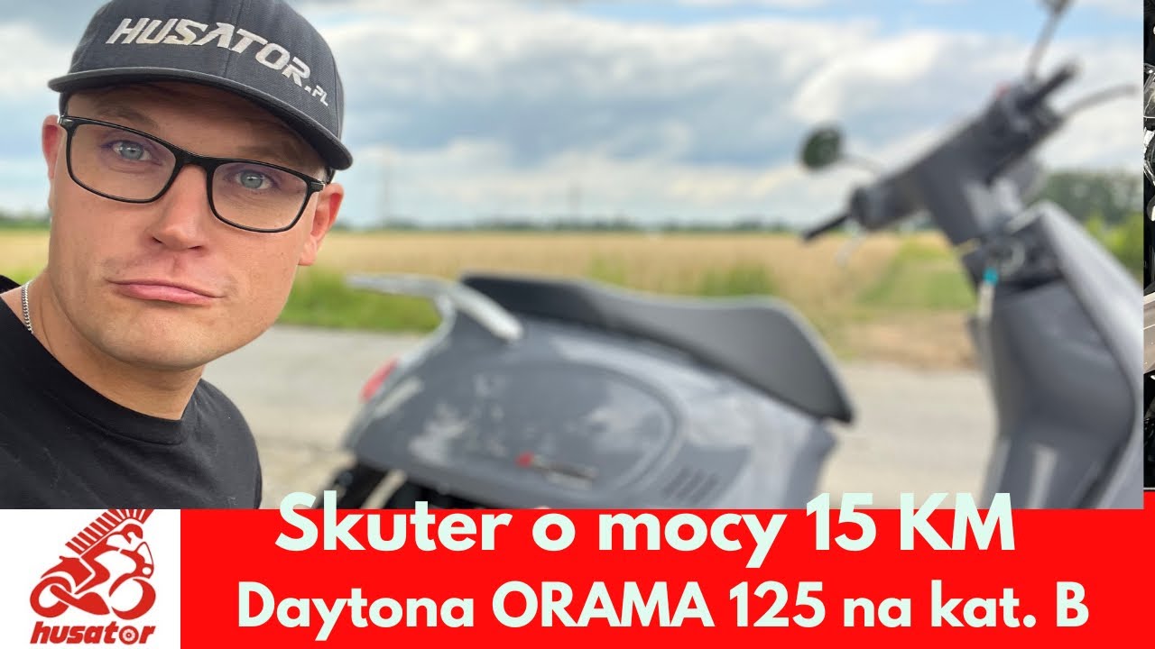 Czy Daytona to tylko Dymoto 125 X?? Prezentacja Orama 125.