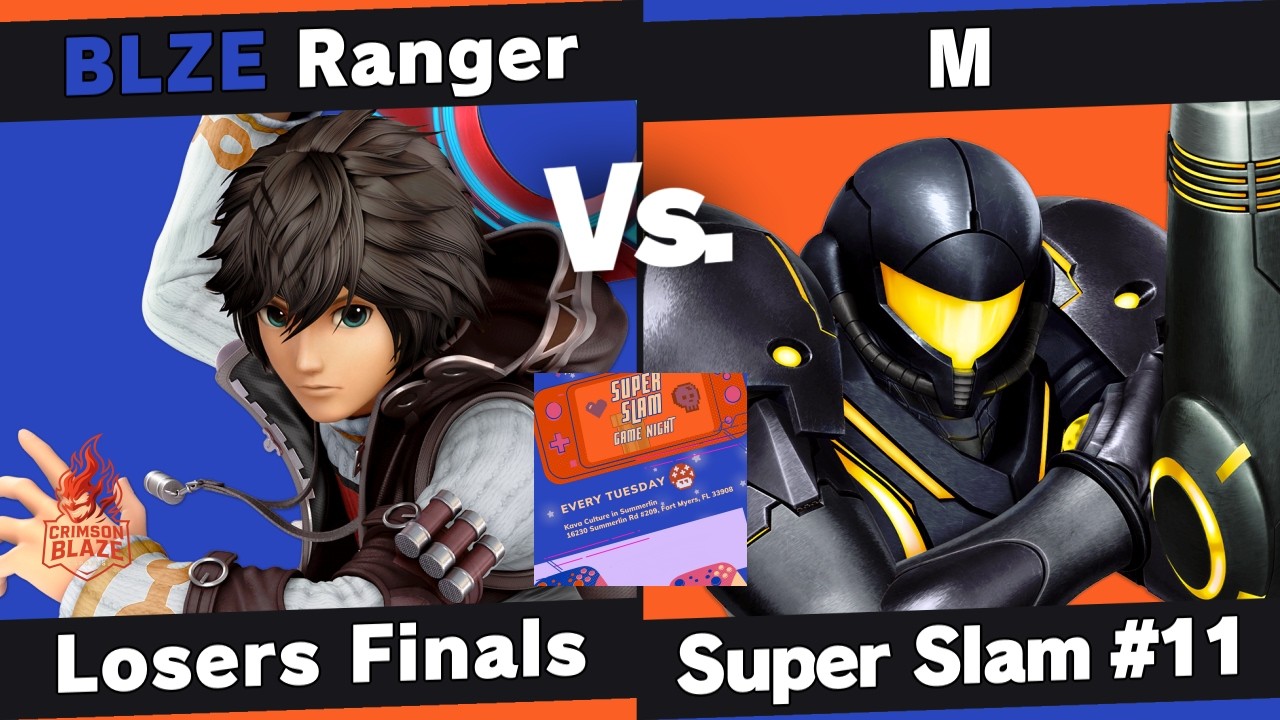 Super Slam 11 - Ranger (Shulk) vs M (Samus) - Losers Finals