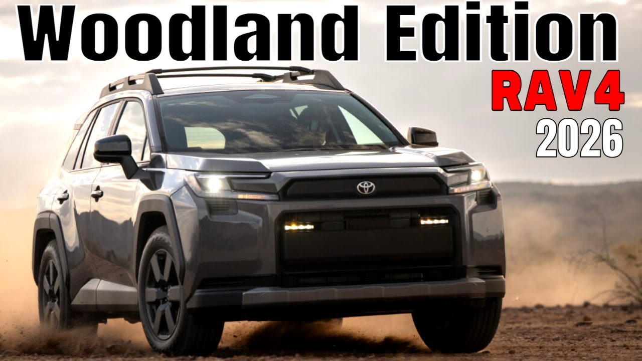 Toyota RAV4 Woodland Edition 2026 года: внедорожная мощь и гибридная эффективность
