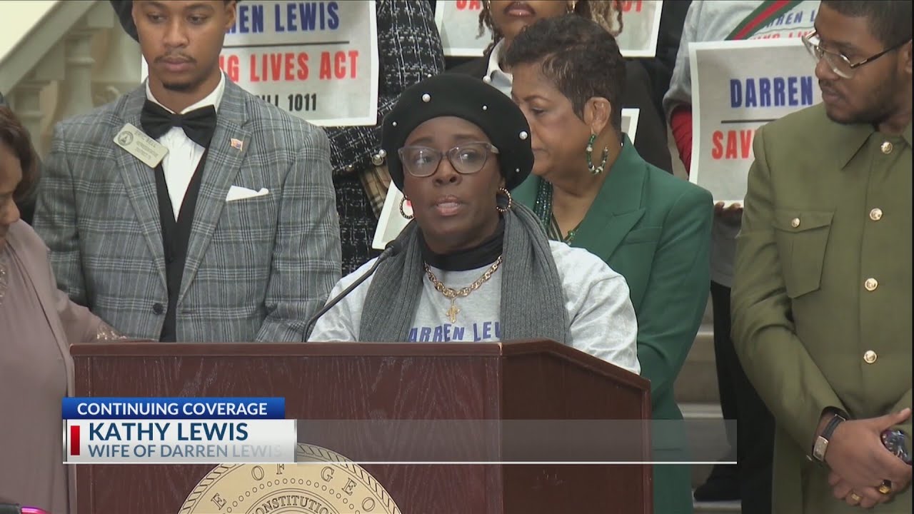Darren Lewis Saving Lives Act highlighted at Georgia State Capitol