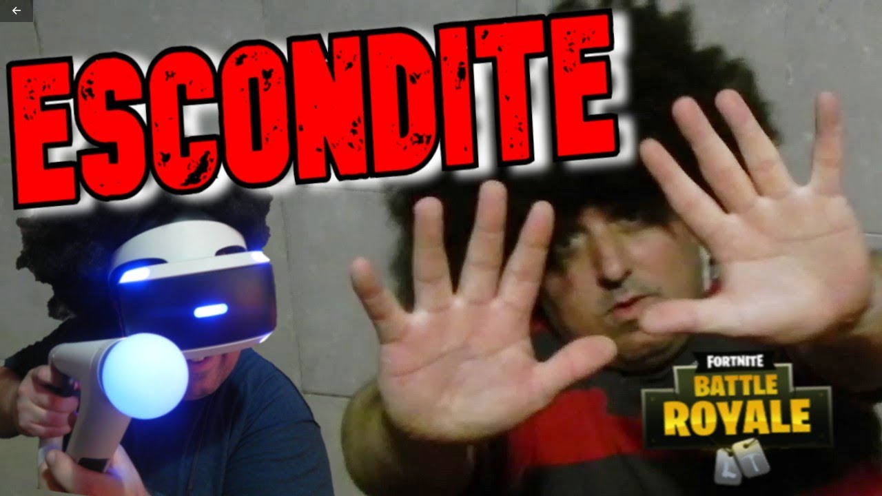 Jugando a la ESCONDIDA con mi CLON y Jugando en FORTNITE al ESCONDITE