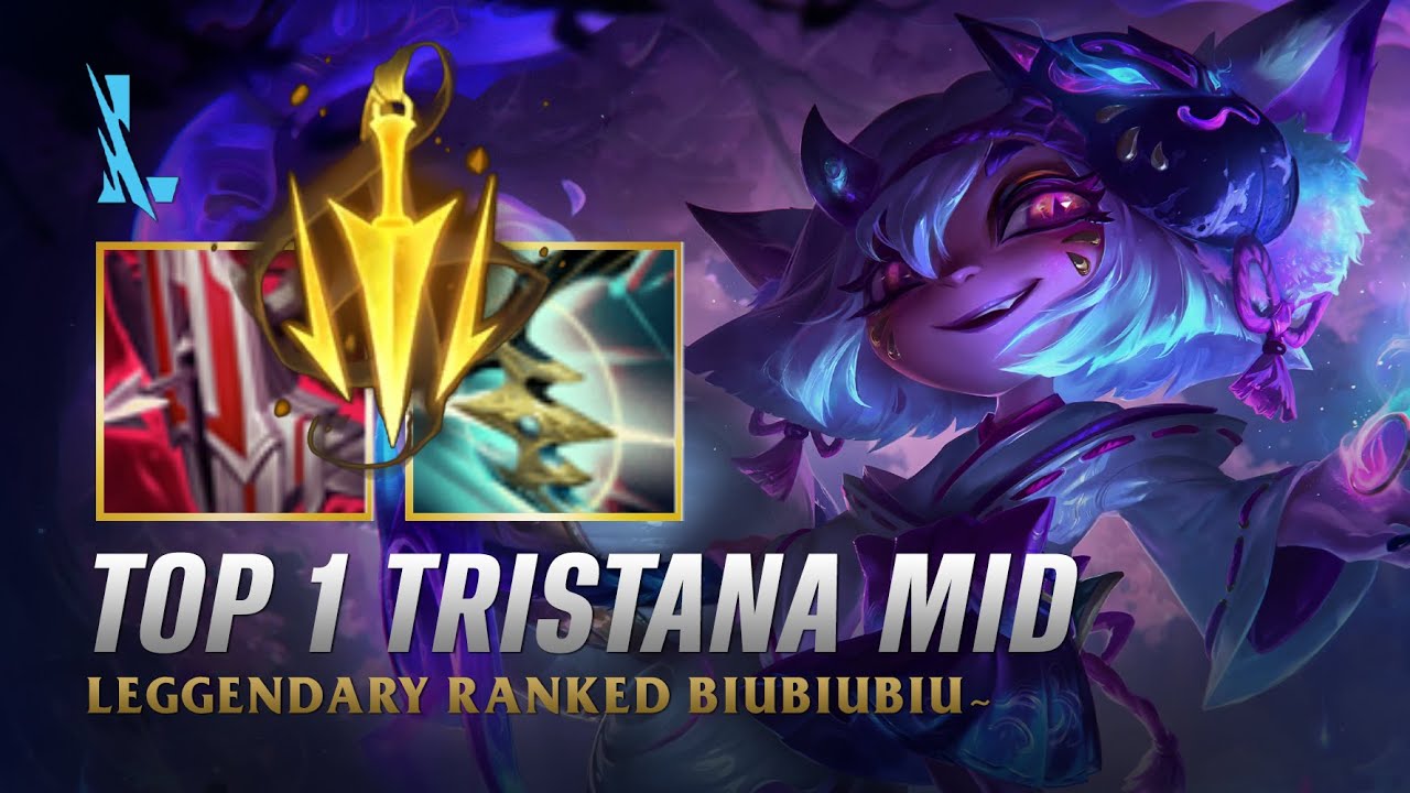 Wild Rift TRISTANA MID - TOP 1 Spirit Blossom Tristana S14 Ranked Gameplay + Build