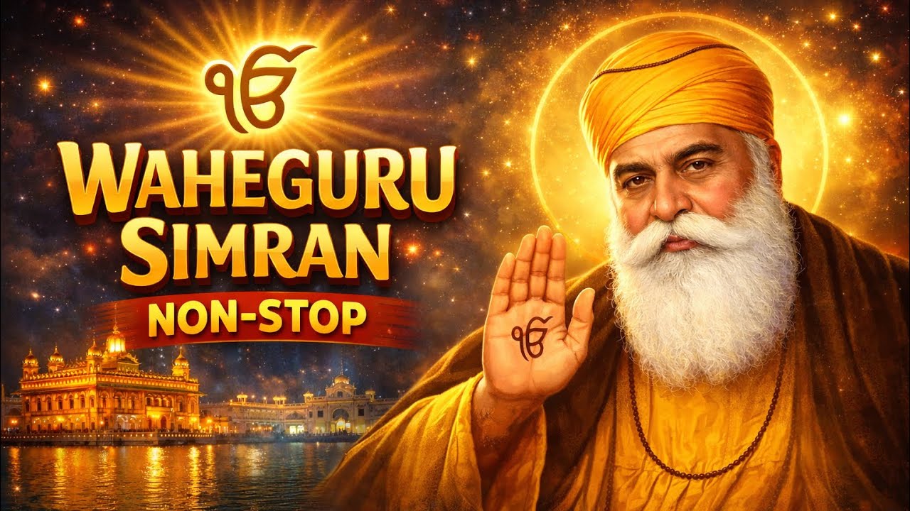 Waheguru Simran Non-Stop | 2 Hour Amrit Gurbaani Waheguru Jaap