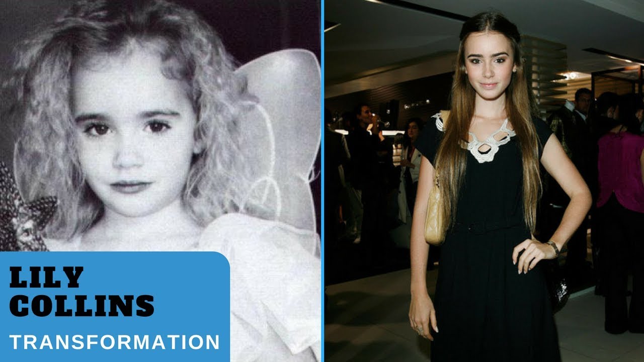 Lily Collins Beauty Transformation 1989  - 2018